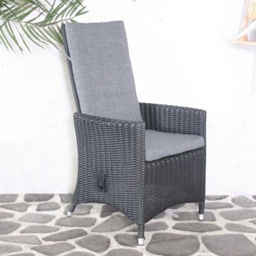Verstellbarer Stuhl Remko - schwarz 
