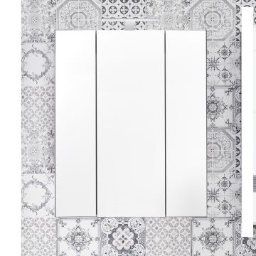 Spiegelschrank Set-One | 60 x 18 x 71 cm | Smoky Silver