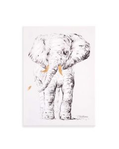 Gemälde Elefant 30x40cm